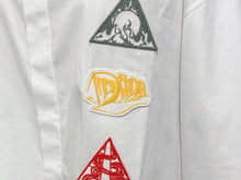 画像をギャラリービューアに読み込む, 極美品 Christian Dior クリスチャンディオール 長袖 比翼ボタンシャツ 393C531A1581 サイズ44 マルチパッチ ホワイト 中古 4b009400