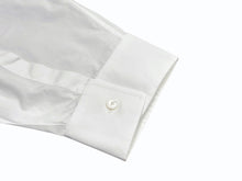 画像をギャラリービューアに読み込む, 極美品 Christian Dior クリスチャンディオール 長袖 比翼ボタンシャツ 393C531A1581 サイズ44 マルチパッチ ホワイト 中古 4b009400