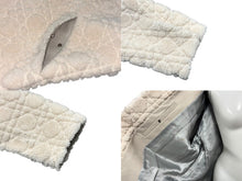 画像をギャラリービューアに読み込む, 極美品 CHRISTIAN DIOR クリスチャンディオール ボアジャケット 243L421A0648 イタリア製 ベージュ アイボリー サイズ54 中古 4b009410