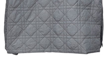 画像をギャラリービューアに読み込む, 極美品 Christian Dior クリスチャンディオール 24SS キルティング コーチジャケット 313C509AA106 サイズ56 グレー 中古 4b009411