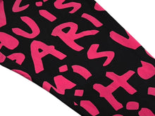 Load image into Gallery viewer, 極美品 LOUIS VUITTON ルイヴィトン レギンス 09SS スティーブンスプラウス グラフティモノグラム ピンク ブラック RW091T 中古 4b009413