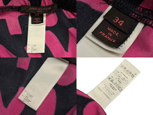 Load image into Gallery viewer, 極美品 LOUIS VUITTON ルイヴィトン レギンス 09SS スティーブンスプラウス グラフティモノグラム ピンク ブラック RW091T 中古 4b009413