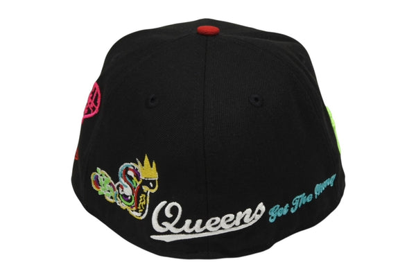 新品未使用 SLOWBUCKS スローバックス CEO Slow GET THE MONEY ゲットザマニー NEWERA ニューエラ キャップ サイズ7 1/4 中古 4b009425