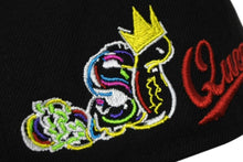 Load image into Gallery viewer, 新品未使用 SLOWBUCKS スローバックス CEO Slow GET THE MONEY ゲットザマネー NEWERA ニューエラ キャップ サイズ7 1/8 中古 4b009427