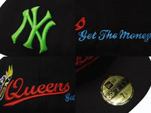 Load image into Gallery viewer, 新品未使用 SLOWBUCKS スローバックス CEO Slow GET THE MONEY ゲットザマネー NEWERA ニューエラ キャップ サイズ7 1/8 中古 4b009427