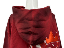 画像をギャラリービューアに読み込む, 新品未使用 SLOWBUCKS スローバックス ジップアップフーディー パーカー サイズL レッド グラデーション 刺繍 中古 4b009442