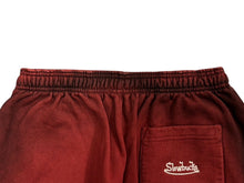 画像をギャラリービューアに読み込む, 新品未使用 SLOWBUCKS スローバックス スウェットパンツ サイズM レッド グラデーション 刺繍 中古 4b009451