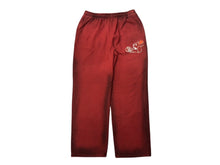Load image into Gallery viewer, 新品未使用 SLOWBUCKS スローバックス スウェットパンツ サイズXL レッド グラデーション 刺繍 中古 4b009459