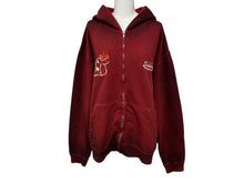 Load image into Gallery viewer, 新品未使用 SLOWBUCKS スローバックス スウェットパンツ サイズXXL レッド グラデーション 刺繍 中古 4b009461