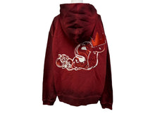 Load image into Gallery viewer, 新品未使用 SLOWBUCKS スローバックス スウェットパンツ サイズXXL レッド グラデーション 刺繍 中古 4b009460