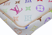 画像をギャラリービューアに読み込む, 新品未使用 LOUIS VUITTON ルイヴィトン 村上隆 TM ポシェット 24年 アクセソワール M13404 ホワイト 中古 4b009464