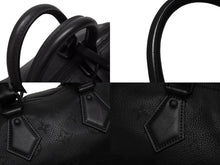 画像をギャラリービューアに読み込む, 極美品 LOUIS VUITTON ルイヴィトン スピーディ P9 バンドリエール 30 ハンドバッグ M13904 モノグラム ウルトラブラック 中古 4b009469