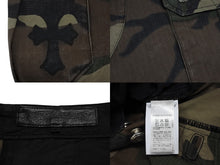 画像をギャラリービューアに読み込む, 極美品 CHROME HEARTS クロムハーツ Devil Dog Shorts デビルドッグ カーゴショーツ サイズ31 CHクロスパッチ カモフラ柄 中古 4b009472