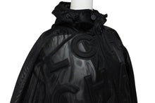 画像をギャラリービューアに読み込む, 新品未使用 CHANEL シャネル メッシュ アノラックジャケット P60972V46493 サイズ34 ココマーク ブラック 中古 4b009474