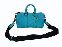 画像をギャラリービューアに読み込む, 極美品 LOUIS VUITTON ルイヴィトン ハンドバッグ バンドリエール25 M11996 モノグラム トリヨン レザー ブルー 中古 4b009475