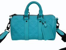 画像をギャラリービューアに読み込む, 極美品 LOUIS VUITTON ルイヴィトン ハンドバッグ バンドリエール25 M11996 モノグラム トリヨン レザー ブルー 中古 4b009475