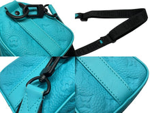 画像をギャラリービューアに読み込む, 極美品 LOUIS VUITTON ルイヴィトン ハンドバッグ バンドリエール25 M11996 モノグラム トリヨン レザー ブルー 中古 4b009475