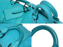 画像をギャラリービューアに読み込む, 極美品 LOUIS VUITTON ルイヴィトン ハンドバッグ バンドリエール25 M11996 モノグラム トリヨン レザー ブルー 中古 4b009475