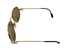 画像をギャラリービューアに読み込む, CARTIER カルティエ オーバル サングラス アイウェア サイズ130 トリニティ ゴールド GP 美品 中古 4b009478