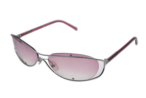 極美品 CHANEL シャネル サングラス アイウェア 4020 c.146/58 サイズ61□15 125 ココマーク ピンク シルバー 中古 4b009483