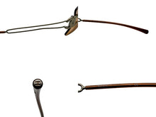 画像をギャラリービューアに読み込む, CHANEL シャネル リムレス サングラス アイウェア ココマーク スクエア ブラウン ゴールド 美品 中古 4b009485