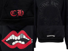 画像をギャラリービューアに読み込む, CHROME HEARTS × MATTY BOY クロムハーツ × マッティボーイ バックチョンパー ホースシュープリント プルオーバー サイズ M 美品 中古 4b009488