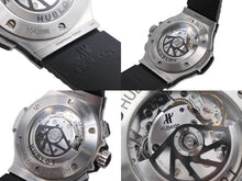 画像をギャラリービューアに読み込む, HUBLOT ウブロ ビッグバン スチールセラミック 44MM 腕時計 301.SB.131.RX 黒文字盤 ステンレススチール ラバー 自動巻き 美品 中古 4b009493