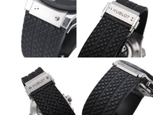画像をギャラリービューアに読み込む, HUBLOT ウブロ ビッグバン スチールセラミック 44MM 腕時計 301.SB.131.RX 黒文字盤 ステンレススチール ラバー 自動巻き 美品 中古 4b009493