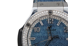 画像をギャラリービューアに読み込む, HUBLOT ウブロ ビッグバン デニム 38MM 腕時計 361.SX.2710.NR.1104.JEANS ステンレススチール ラバー クォーツ 美品 中古 4b009495