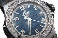 画像をギャラリービューアに読み込む, HUBLOT ウブロ ビッグバン デニム 38MM 腕時計 361.SX.2710.NR.1104.JEANS ステンレススチール ラバー クォーツ 美品 中古 4b009495