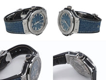 画像をギャラリービューアに読み込む, HUBLOT ウブロ ビッグバン デニム 38MM 腕時計 361.SX.2710.NR.1104.JEANS ステンレススチール ラバー クォーツ 美品 中古 4b009495