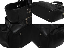 画像をギャラリービューアに読み込む, 新品同様 CHANEL シャネル パリビアリッツ トートバッグMM ココマーク A34209 コーティングキャンバス レザー シルバー金具 中古 4b009506