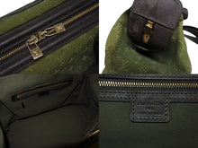 画像をギャラリービューアに読み込む, LOUIS VUITTON ルイヴィトン ミニ ジョセフィーヌGM TSTカーキ M92412 カーキ モノグラム ゴールド金具 美品 中古 4b009507