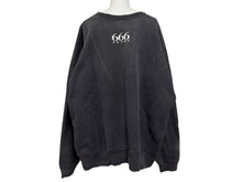 画像をギャラリービューアに読み込む, 極美品 SAINT MICHAEL セントマイケル CREW SWT スウェットシャツ SM-YS1-0000-030 サイズXXL ブラック ヴィンテージ加工 中古 4b009513