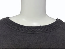 画像をギャラリービューアに読み込む, 極美品 SAINT MICHAEL セントマイケル CREW SWT スウェットシャツ SM-YS1-0000-030 サイズXXL ブラック ヴィンテージ加工 中古 4b009513