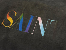 画像をギャラリービューアに読み込む, 極美品 SAINT MICHAEL セントマイケル CREW SWT スウェットシャツ SM-YS1-0000-030 サイズXXL ブラック ヴィンテージ加工 中古 4b009513