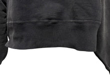 画像をギャラリービューアに読み込む, 極美品 SAINT MICHAEL セントマイケル CREW SWT スウェットシャツ SM-YS1-0000-030 サイズXXL ブラック ヴィンテージ加工 中古 4b009513