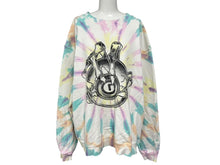 Load image into Gallery viewer, 極美品 GALLERY DEPT ギャラリーデプト 長袖スウェット G BALL クルーネック USA製 コットン タイダイ サイズ2XL 中古 4b009516