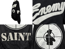 画像をギャラリービューアに読み込む, 極美品 SAINT MICHAEL セントマイケル × PUBLIC ENEMY パブリックエネミー ナイロンプルオーバー SM-YS1-0000-C21 サイズXL 中古 4b009520