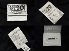 画像をギャラリービューアに読み込む, 極美品 SAINT MICHAEL セントマイケル × PUBLIC ENEMY パブリックエネミー ナイロンプルオーバー SM-YS1-0000-C21 サイズXL 中古 4b009520
