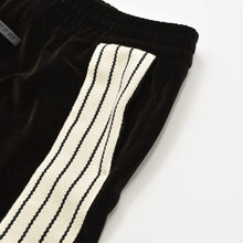 画像をギャラリービューアに読み込む, 極美品 FEAR OF GOD フィアオブゴッド SIDE STRIPE FORUM PANT サイド ストライプ フォルム パンツ ベロア 139190 ブラウン 中古 4b009526