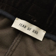 画像をギャラリービューアに読み込む, 極美品 FEAR OF GOD フィアオブゴッド SIDE STRIPE FORUM PANT サイド ストライプ フォルム パンツ ベロア 139190 ブラウン 中古 4b009526