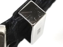 Load image into Gallery viewer, 新品同様 DIOR ディオール オブリーク CD ベルト ベルトストラップ MA121 ネイビー サイズ90 中古 4b009529