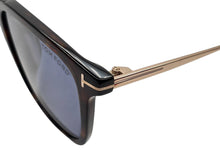 画像をギャラリービューアに読み込む, TOM FORD トムフォード サングラス アイウェア Arnaud-02 TF625-F サイズ56□20 145 べっ甲カラー ブルー ゴールド 美品 中古 4b009530