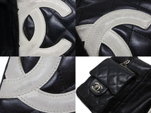 画像をギャラリービューアに読み込む, CHANEL シャネル カンボンライン マルチポケット カンボンライン ボストンバッグ 9番台 カーフレザー ブラック ピンク 中古 4b009532