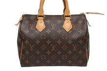 画像をギャラリービューアに読み込む, 極美品 LOUIS VUITTON ルイヴィトン ハンドバッグ スピーディ25 モノグラム M41109 ゴールド金具 中古 4b009533