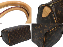画像をギャラリービューアに読み込む, 極美品 LOUIS VUITTON ルイヴィトン ハンドバッグ スピーディ25 モノグラム M41109 ゴールド金具 中古 4b009533