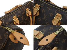 画像をギャラリービューアに読み込む, 極美品 LOUIS VUITTON ルイヴィトン ハンドバッグ スピーディ25 モノグラム M41109 ゴールド金具 中古 4b009533