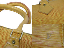 画像をギャラリービューアに読み込む, LOUIS VUITTON ルイヴィトン スピーディ25 ハンドバッグ ボストンバッグ M43019 エピレザー イエロー ゴールド金具 美品 中古 4b009538