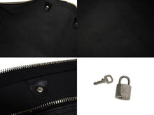画像をギャラリービューアに読み込む, LOUIS VUITTON ルイヴィトン ボストン キーポルバンドリエール45 ダミエグラフィット N41418 ブラック シルバー金具 美品 中古 4b009539